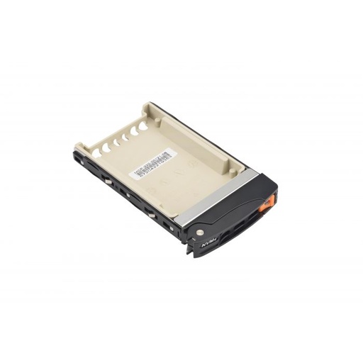 [MCP-220-00121-0B] Black gen-3 2.5 NVMe drive tray, Orange tab with lock (impro