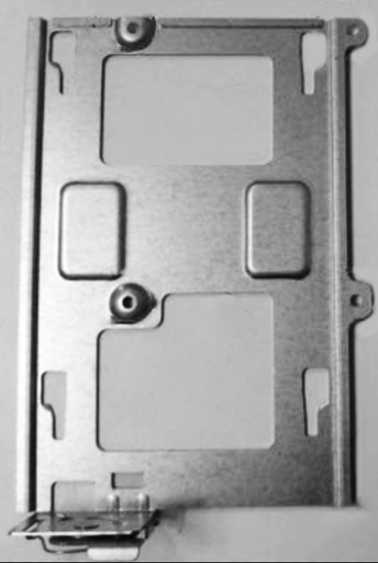 [MCP-240-00145-0N] 2.5" Fixed HDD Bracket for F414IS,SC816L, SC801S, SC801L,HF