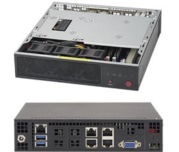 [CSE-101F] Embedded Server BOX for Mini-ITX 1U Height W/O PWS, RoHS