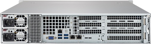 [CSE-213BAC8-R1K23WB] Black2U SC213B WIO Chassis w/ SAS3 BPN,Redundant1200WPWS