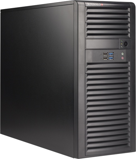 [CSE-732D4-668B] Black SC732D4 Desktop Chassis w/ 668W Power Supply,RoHS