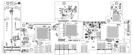 [AOM-S3616-S-O] Storage 3616 controller for serviceable60/90baysystems.