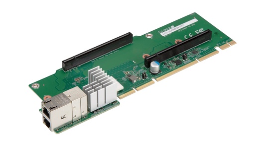 [AOC-2UR68G4-M2TS-O] 2U Ultra Riser 2-port 25GbE SFP28, MellanoxCX-6LX,1PCIe