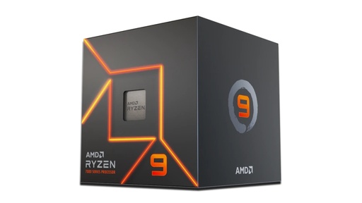 [100-000000590A] Ryzen 9 7900, AM5(Raphael), 12C/24T 65W, 3.7 - 5.4 GHz