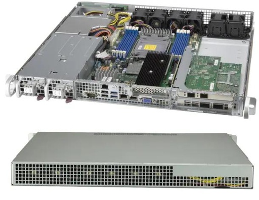 [CSE-515B-R601W] Complete SC515B WIO Chassis w/ 600W RDN DC-PWS,