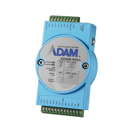 [ADAM-6024-D] 12-ch Isolated Universal I/O Module