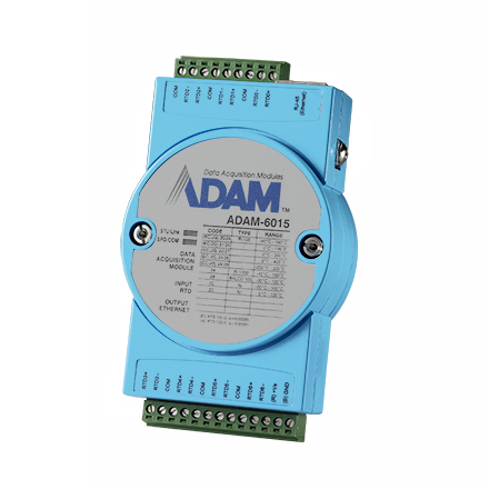 [ADAM-6015-DE] 7-Ch RTD Input Module