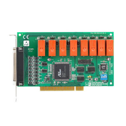 [PCI-1761-BE] 8ch Relay & 8ch Isolated DI Card