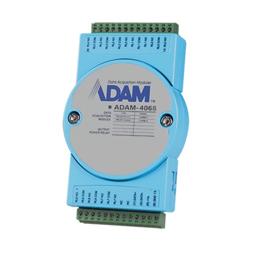 [ADAM-4068-C] 8-Ch Relay Output Module w/ Modbus