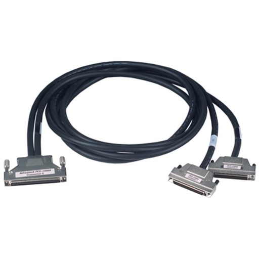 [PCL-10268-2E] SCSI-100 to 2*SCSI-68 Ribbon-Type Cable, 2m