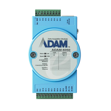[ADAM-6050-D1] 18-Ch Isolated DI/O Module