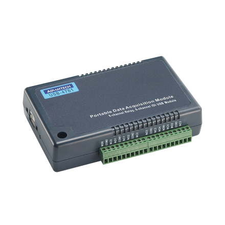 [USB-4761-CE] 8ch Relay & 8ch Isolated DI USB Module