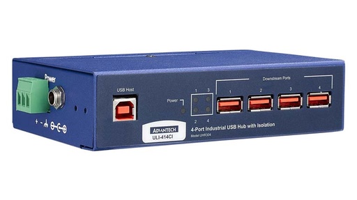 [BB-UHR304] ULI-414CI Ind. 4 x Iso. USB 2.0 Hub