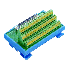 [ADAM-3962-AE] DB-62 Wiring Terminal, DIN-rail Mount
