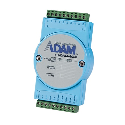[ADAM-4050-F] 16-Ch DI/O Module w/ Modbus
