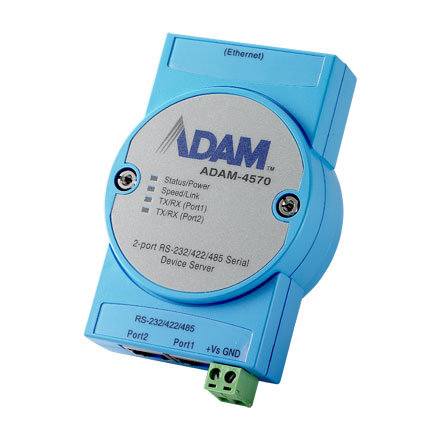[ADAM-4570-CE] 2-port RS-232/422/485 Serial Device Server