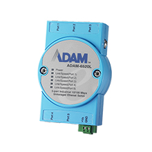 [ADAM-6520L-AE] 5-port 10/100 Mbps Unmanaged Switch