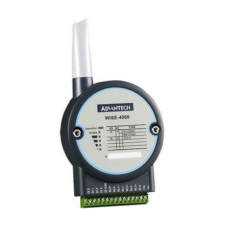 [WISE-4060-B] 4-ch DI and 4-ch Relay IoT Wireless I/O Module