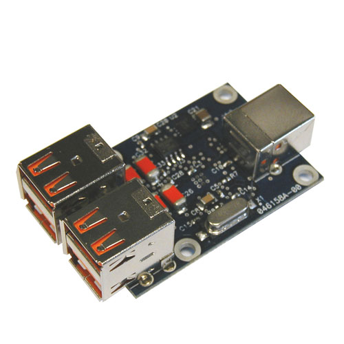 [BB-USBHUB4OEM] ULI-414LIB Ind. 4 x USB 2.0 Open Board Hub
