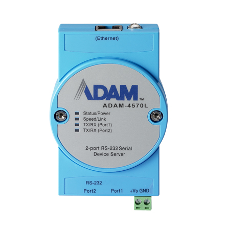 [ADAM-4570L-DE] 2-port RS-232 Serial Device Server