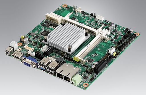 [AIMB-215D-S6B1E] ATOM Baytrail QC2.0G MINI-ITX w/VGA,LVDS,DP,2GbE