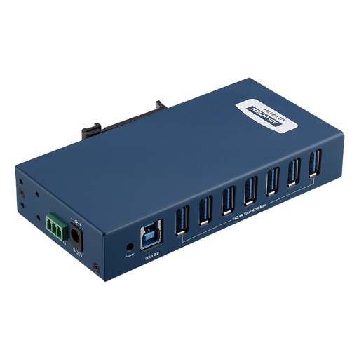 [BB-USH207-B] ULI-417H, 7-port Industrial USB 3.2 Gen 1 Hub