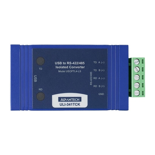 [BB-USOPTL4-LS] ULI-341TCK USB to 1 x Lck Iso. RS-422/485 TB CNV