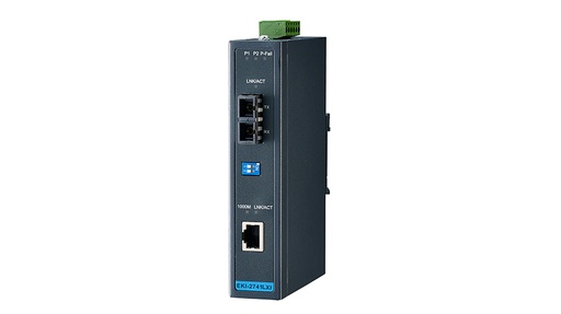 [EKI-2741LX-BE] Giga Ethernet to 1000Base-LX Fiber Converter