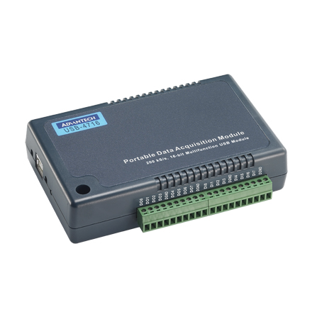 [USB-4716-BE] 200KS/s, 16-bit USB Muntifunction Module