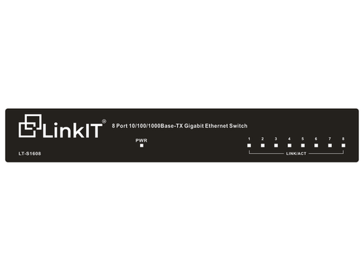 [LT-S1608] LinkIT S1608 Unmanaged Switch 8-Port