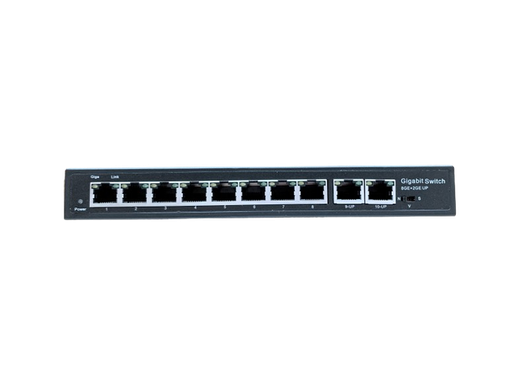 [LI-SG8POE-2UP] LinkIT 8-ports PoE++ Switch