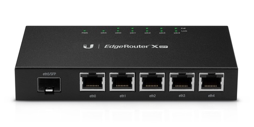 [ER-X-SFP] Ubiquiti EdgeRouter X 5-port