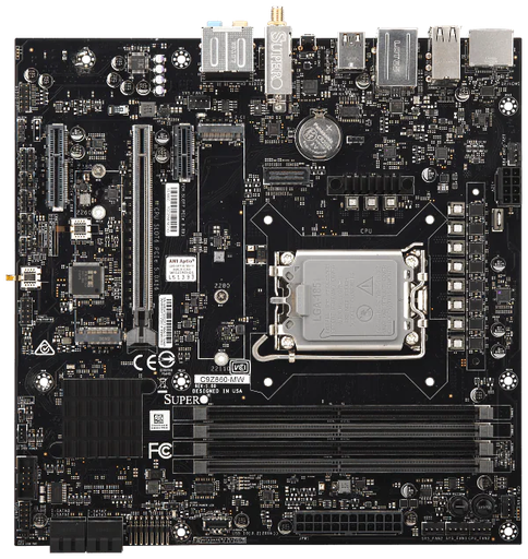 [MBD-C9B860-MW-O] [NR]C9, DT, uATX, ARL-S, UP, Core Ultra, LGA1851, B860, 125W