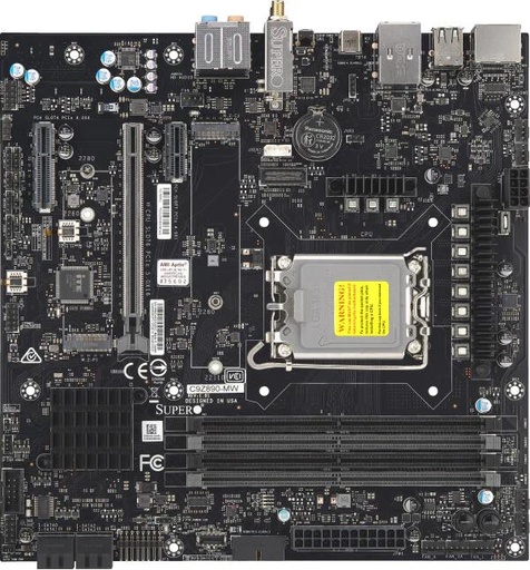 [MBD-C9Z890-MW-O] C9, DT, uATX, ARL-S, UP, Core Ultra, LGA1851, Z890, 125W