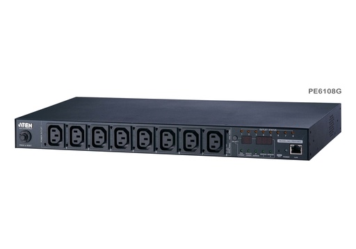 [PE6108G-ATA-G] Aten Eco PDU IP 8-Port PE6108G