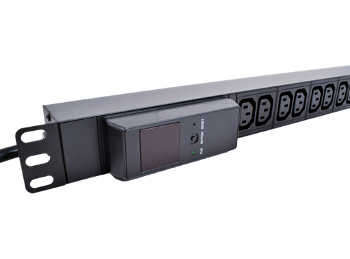 [PDU-10C13-2M-C14-AMP] LinkIT 19" Power Strip 10xC13 2m