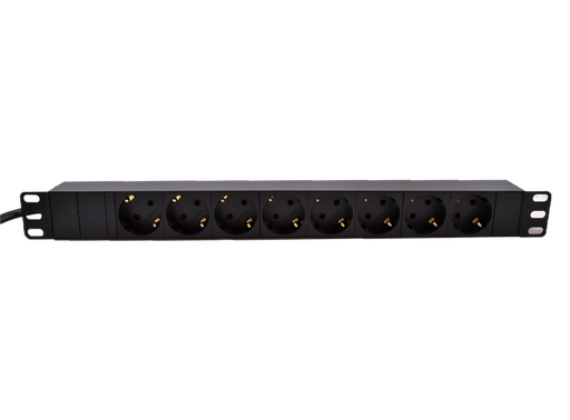 [PDU-8S-5M-S] LinkIT 19" Strømskinne 8xCEE 7/4 5m