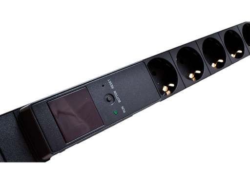 [PDU-7S-2M-C20-A] LinkIT 19" Strømskinne 7xCEE 7/4 2m