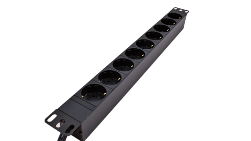 [PDU-9S-5M-S] LinkIT 19" Strømskinne 9xCEE 7/4 5m