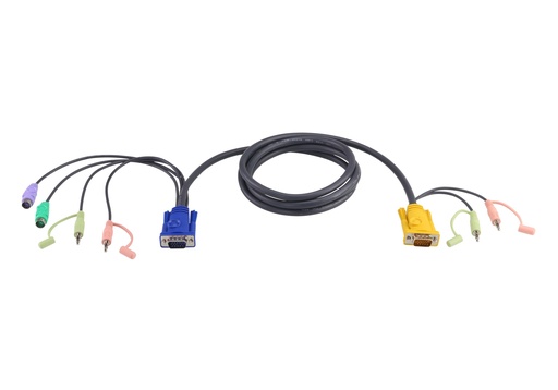 [2L-5302P] Aten KVM Kabel PS/2 1,8m 2L-5302P