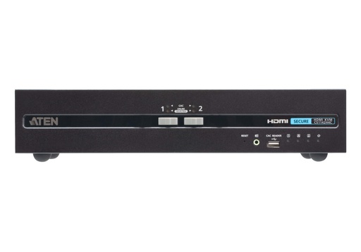 [CS1142H4C-AT-G] Aten Secure KVM 2-Port USB HDMI Dual