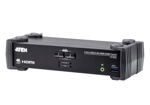 [CS1822-AT-G] Aten KVM 2-PC 1-User HDMI CS1822