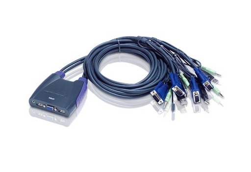 [CS64US-AT] Aten KVM 4-PC 1-User CS64US