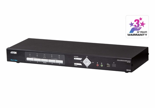 [CM1164A-AT-G] Aten KVM  4-PC 1-Br Split-Screen CM1164A
