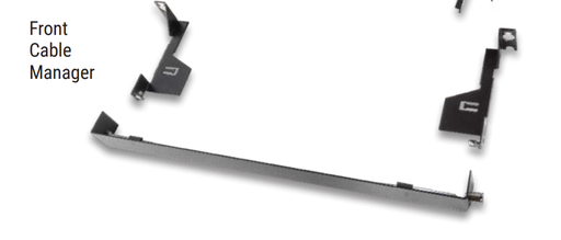 [FHD-FCM-1U-01] Siemon LightStack Front Cable Manager