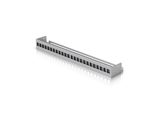 [UACC-R-Pa-P-Blank-24] Ubiquiti Blank Keystone Patch Panel 24-P