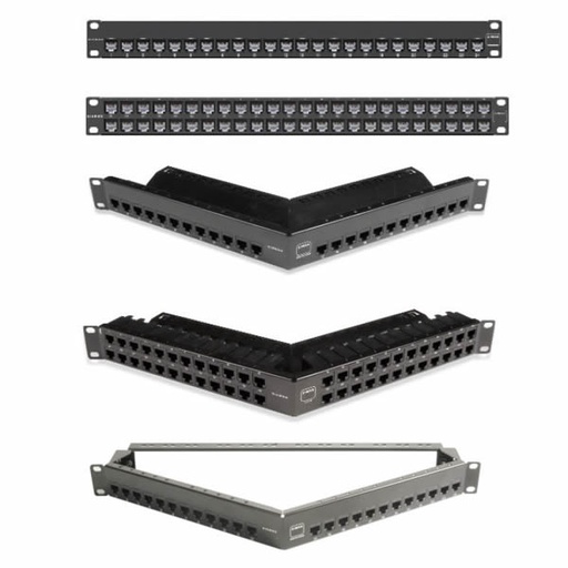 [Z6AS-PNL-48] Siemon Patchpanel STP 48-Port, Cat.6A
