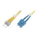 [FPD92TUSU-010] LinkIT fiber cable OS2 ST/SC 1m