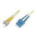 [FPD92TUSU-050] LinkIT fiber cable OS2 ST/SC 5m