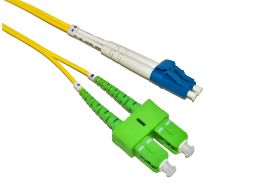 [FPD92SALU-010] LinkIT fibersnor OS2 LC-UPC/SC-APC 1m